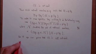 Introduction to Mathematical Thinking 4.0 Lecture 5 – Quantifiers (2931)