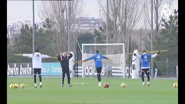 Тренировка Реал Мадрид 20.01.2015