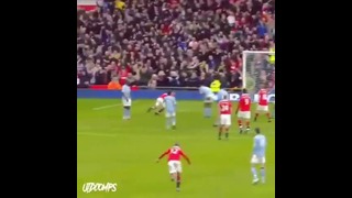 Незабываемый гол Rooney через себя в ворота ман сити