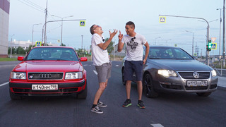 Ильдар vs Академег! Гонка Passat B6 и Audi S4