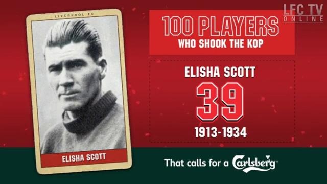 Liverpool FC. 100 players who shook the KOP #39 Elisha Scott