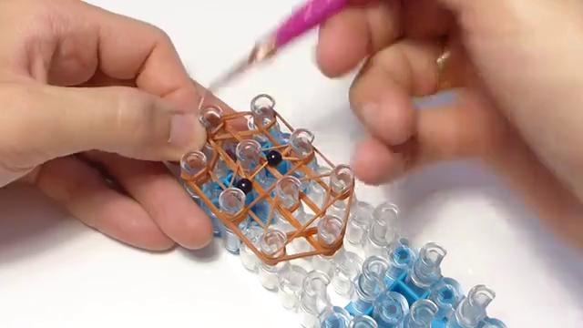 МЕДВЕДЬ из резинок Rainbow Loom Bands. Урок 276 Bear Rainbow Loom