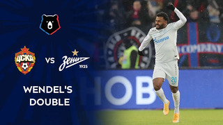 Wendel’s Double Against CSKA | RPL 2020/21