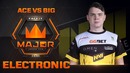 Electronic ACE vs BIG (FACEIT Major London 2018)
