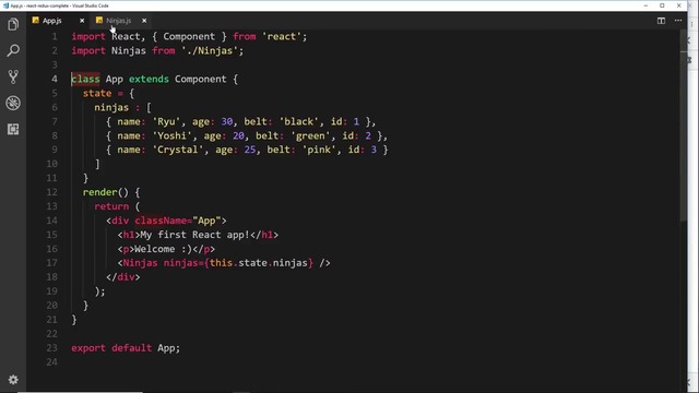 Complete React Tutorial (& Redux) #15 – Stateless Components – YouTube