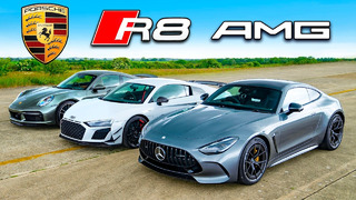 Кто победит в заезде: новый AMG GT 63 или R8 GT, а может 911 Turbo