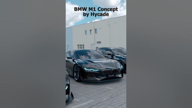 BMW M1 Concept by #hycade #the hycade #bmw #bmwm #bmwm1 #bmwconcept #conceptcar #m1 #mpower