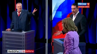 Собчак довели до слез во время дебатов