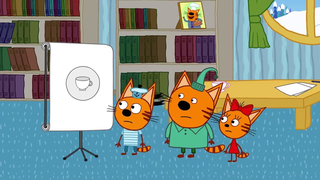 Три кота – Папин телефон – 74 серия - Mover.uz