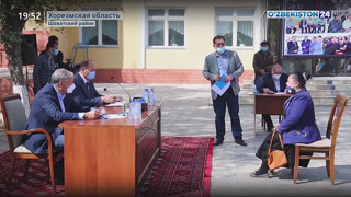 Деятельность народных приёмных в Ташкентской и Хорезмской областях
