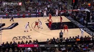 NBA 2018: Chicago Bulls vs San Antonio Spurs | NBA Season 2017-18