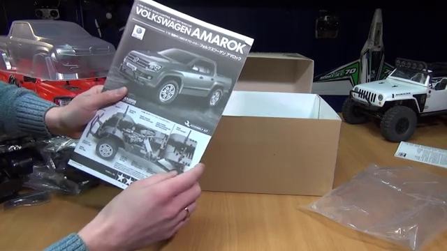 Знаменитая Tamiya CC-01 в кузове Volkswagen Amarok