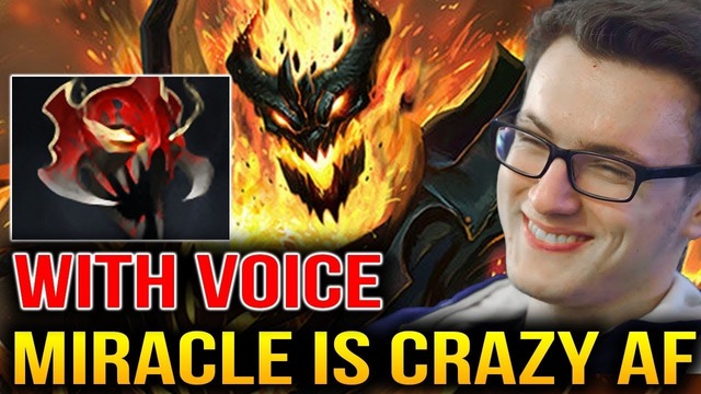 Dota 2 Miracle (With Voice) He Is a Crazy Guy
