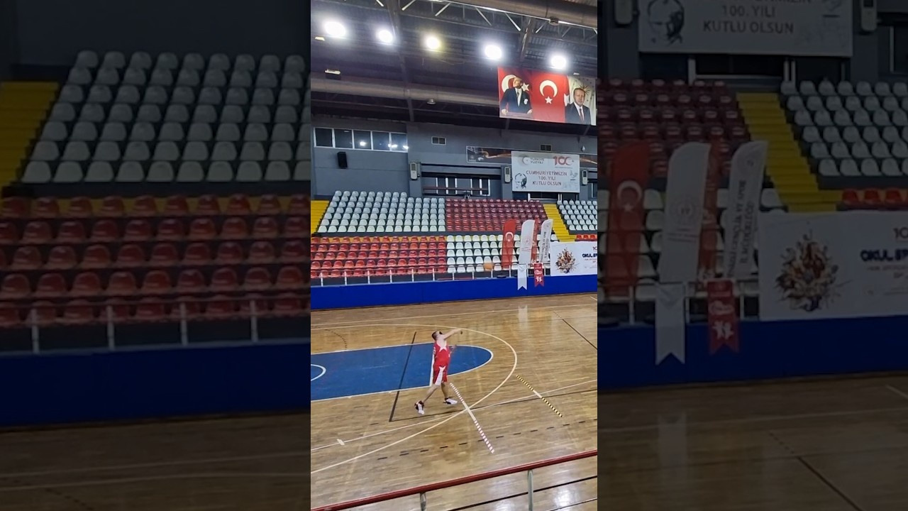 Farthest blindfolded basketball hook shot 20m (65 ft 7 in) by Osman