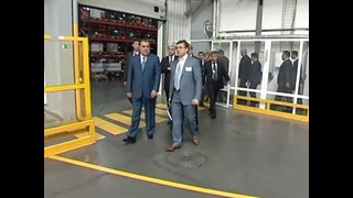 Президент Таджикистана посетил предприятия ГК ALUTECH