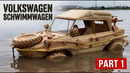 Wood Carving a Rare WWII Amphibious Vehicle | Volkswagen Typ 166 (Part 1)
