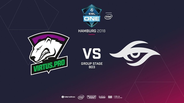 Virtus.pro vs Team Secret, ESL One Hamburg, bo3, game 3 [Maelstorm & Jam]