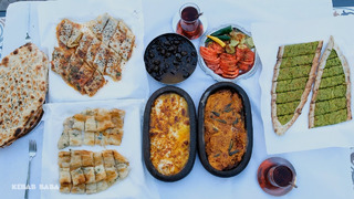 Traditional Village Breakfast By Wood Fire – Turkısh Food