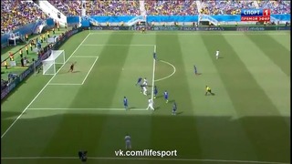 Италия 0:1 Уругвай | Обзор Матча (24.06.2014)