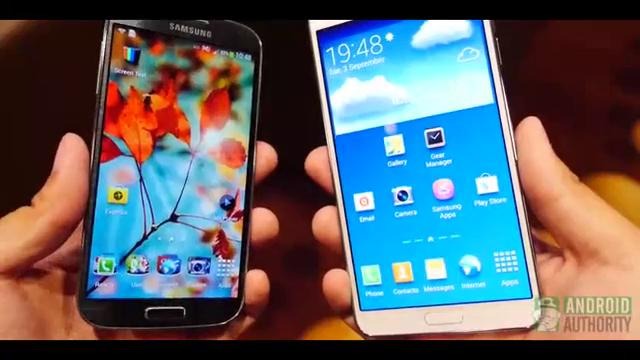 Samsung Galaxy Note 3 vs Galaxy S4