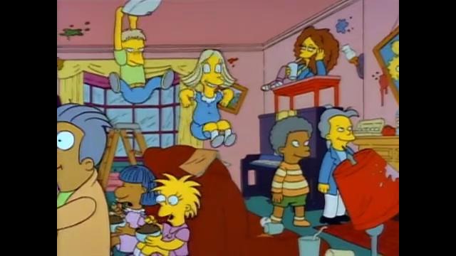 The Simpsons 2 сезон 20 серия («Война Симпсонов»)