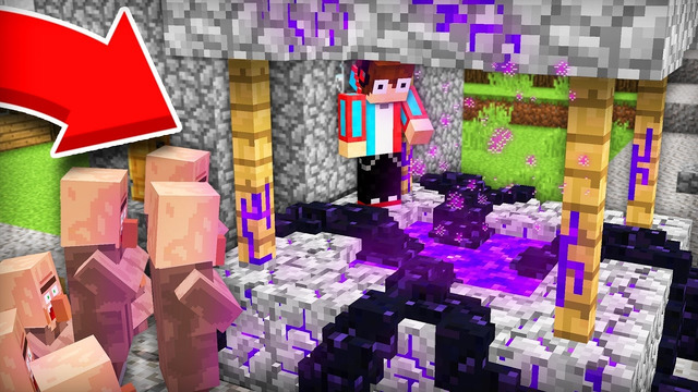 КУДА ВЕДЁТ ЭТОТ ПОРТАЛ В НАШЕМ КОЛОДЦЕ В МАЙНКРАФТ | Компот Minecraft