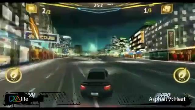 Asphalt 7 – Heat (обзор игры на андроид)