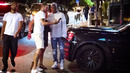 AS Monaco football player Paul Pogba driving his $600000 Rolls Royce in Monaco