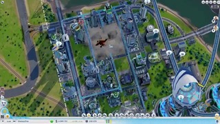 SimCity- Города будущего #40 – Годзилла заглянул в GalaxyOne