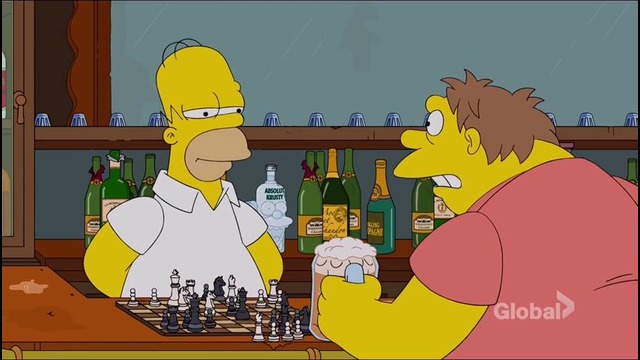 The Simpsons 28 сезон 15 серия («Грубиян и шляпа»)