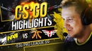 ХАЙЛАЙТЫ NAVI vs fnatic, Heroic на ESL Pro League S9