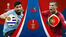 (HD) Уругвай – Португалия | Чемпионат Мира 2018 | 1/8 финала