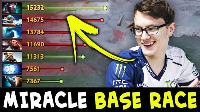 Miracle BASE RACE — Never let his Terrorblade go late