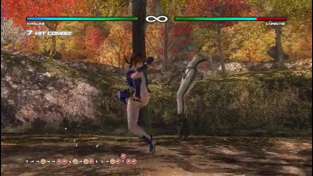 Dead or Alive 5: Last Round – Рандом комбы за Касуми