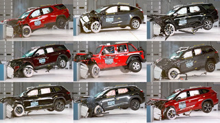 CRASH TEST 10 Midsize SUVs – Frontal Impacts