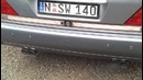W140 MB s500 v8 exhaust system