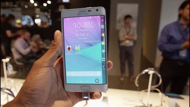 Samsung Galaxy Note Edge Impressions