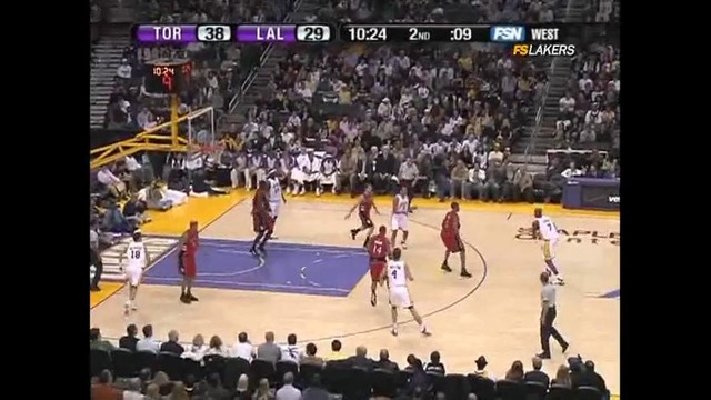 22.01.2006 – Los Angeles Lakers vs Toronto Raptors (Kobe Bryant – 81 points) часть 1