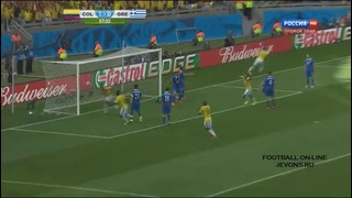 Колумбия – Греция 3:0 Чемпионат мира 2014 (14.06.2014)