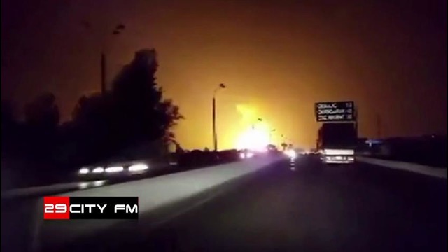 Взрыв на юго-востоке Ташкента. RAW Massive Explosion in Tashkent