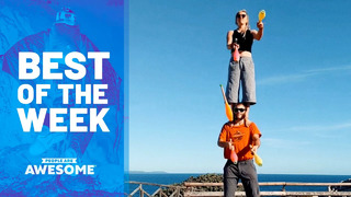 Downhill Bike POV, Kid Aces Pull Ups, Juggling Balance Duo & More! | Best of the Week