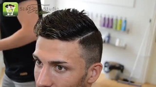Neymar Football Player Hairstyle – Men’s Short Hair tutorial 2013