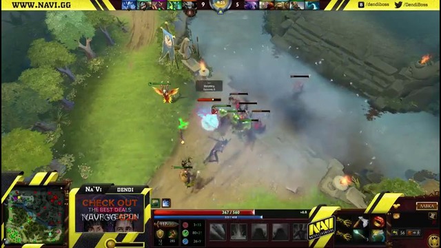 Dota 2 Stream – Na`Vi Dendi playing Ancient Apparition Gameplay & Commentary