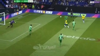 Легенды Бразилии – Легенды Нигерии | Товарищеские матчи 2017 | Обзор матча