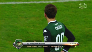 Fedor Smolov’s goal FC Krasnodar vs CSKA | RPL 2015/16