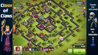 Clash of Clans – Queen Farming Strategy for Fast Dark Elixir! (TH9+ DE Farming)