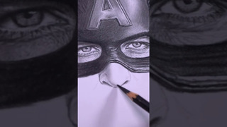 Draw the eye of Thor but nose of Captain America