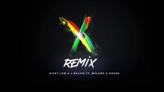 Nicky Jam x J Balvin x Ozuna x Maluma – X (Equis) Remix (Official Audio 2018!)