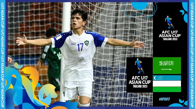Саудовская Аравия – Узбекистан | Молодежный чемпионат АФК U17 | 1/4 финал | Обзор матча