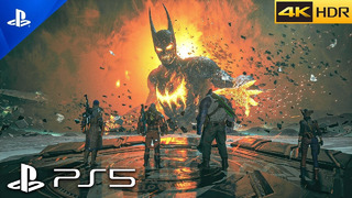(PS5) BATMAN BOSS FIGHT | Realistic ULTRA Graphics Gameplay [4K 60FPS HDR] SUICIDE SQUAD